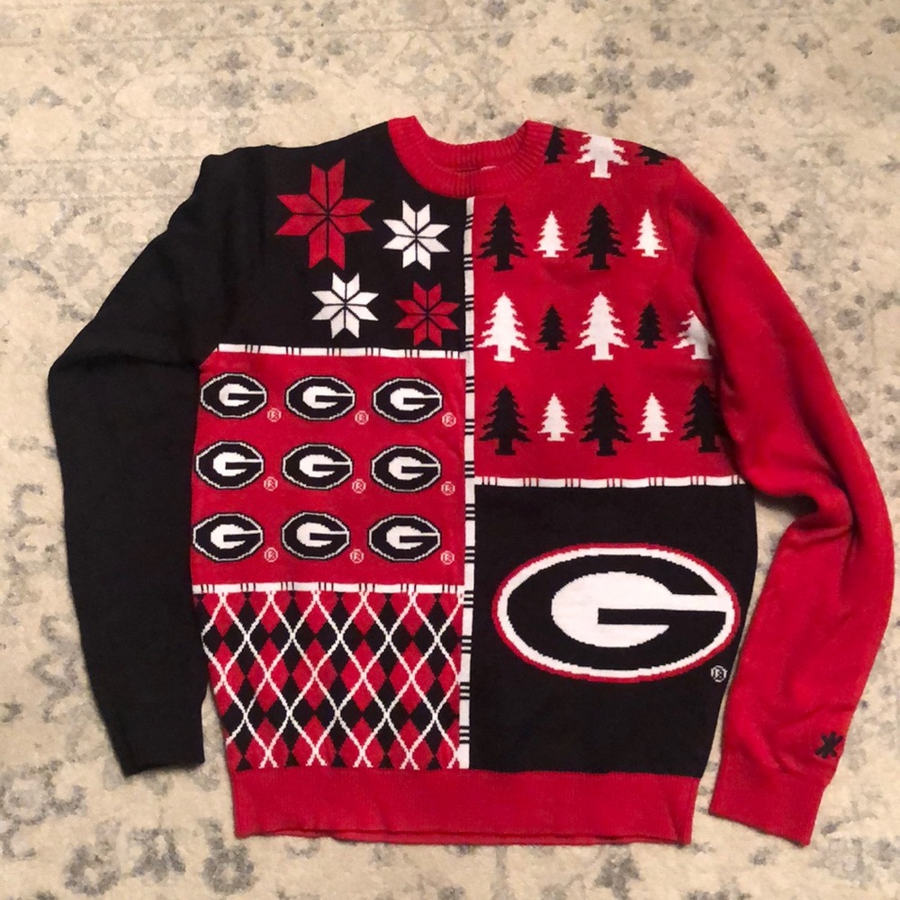 UGA Georgia Bulldogs Ugly Christmas Sweater
